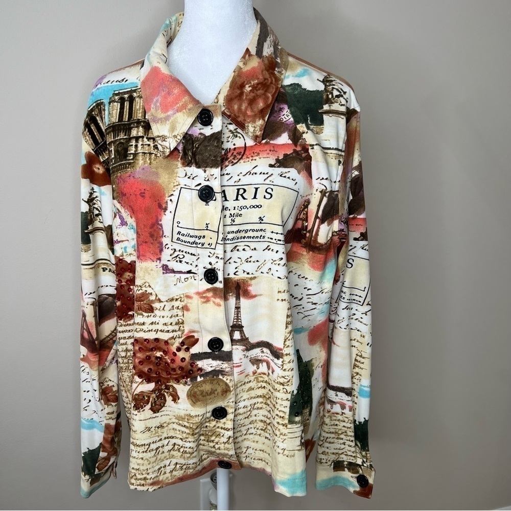 ! French Postcards woman’s jacket